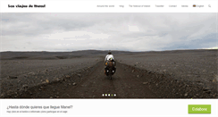 Desktop Screenshot of losviajesdemanel.com
