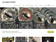 Tablet Screenshot of losviajesdemanel.com